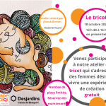 Invitation à l'atelier de tricot - Gratuit