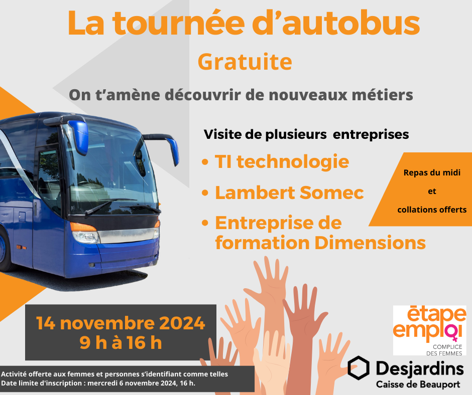 La tournée d'autobus